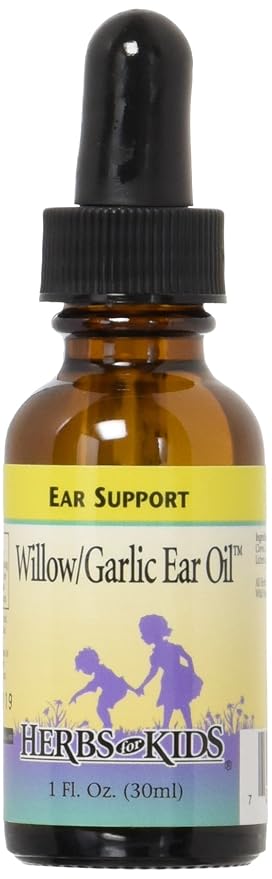 Willow/Garlic Oil Herbs For Kids 1 oz Liquid