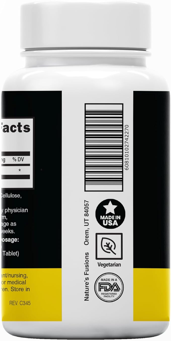 Potassium Iodide Tablets (2 Pack) 130mg - 120 Tablets EXP 10/2032 - Iodine Tablets - Potassium Iodine Pills - YODO Naciente - KI Pills - Potassium Iodine Tablets - Yoduro de Potasio - by Nutri