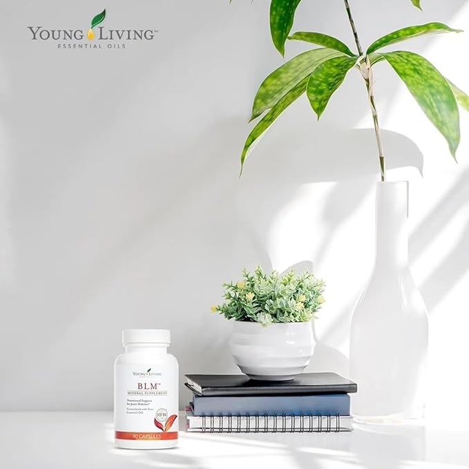 BLM Capsules 90 Capsules by Young Living Essential Oils - Mineral Supplement - Nutritional Support - Glucosamine Sulfate - Collagen - Manganese Citrate