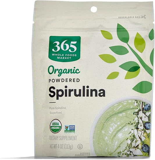 365 by Whole Foods Market, Organic Spirulina Superfood Powder, 4 Ounce