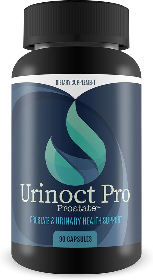 Urinoct Pro Prostate - Prostate Supplements for Men - Urinary Health Support to Help Reduce Frequent Urination Day & Night - Promote Healthy Prostate Size and Function - Prostate Health Support