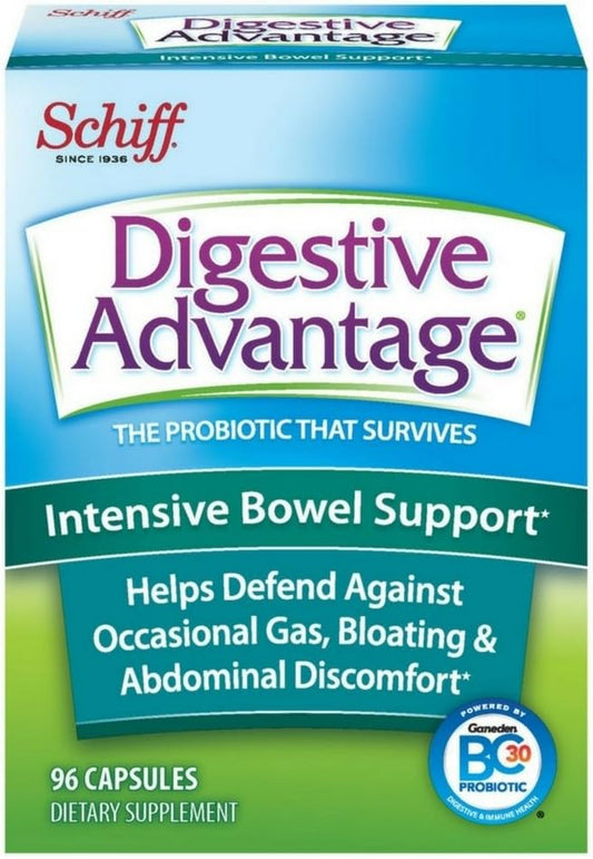 Probiotic Intensive Bowel Support Capsule, 96 Count, 36/Carton