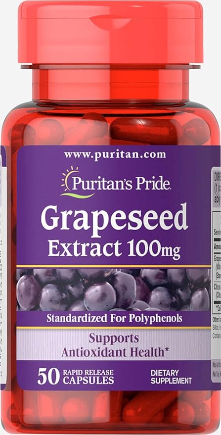 Puritan's Pride Grapeseed Extract 100 mg