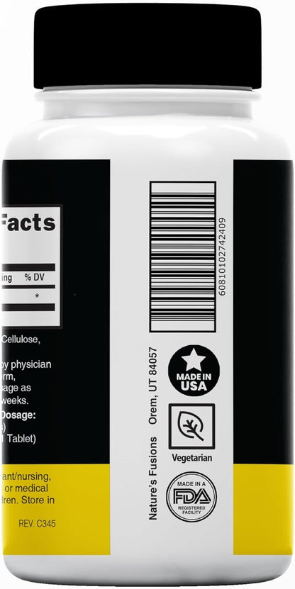 Potassium Iodide Tablets (2 Pack) 130mg - 280 Tablets EXP 10/2032 - Iodine Tablets - Potassium Iodine Pills - YODO Naciente - KI Pills - Potassium Iodine Tablets - Yoduro de Potasio - by Nutri