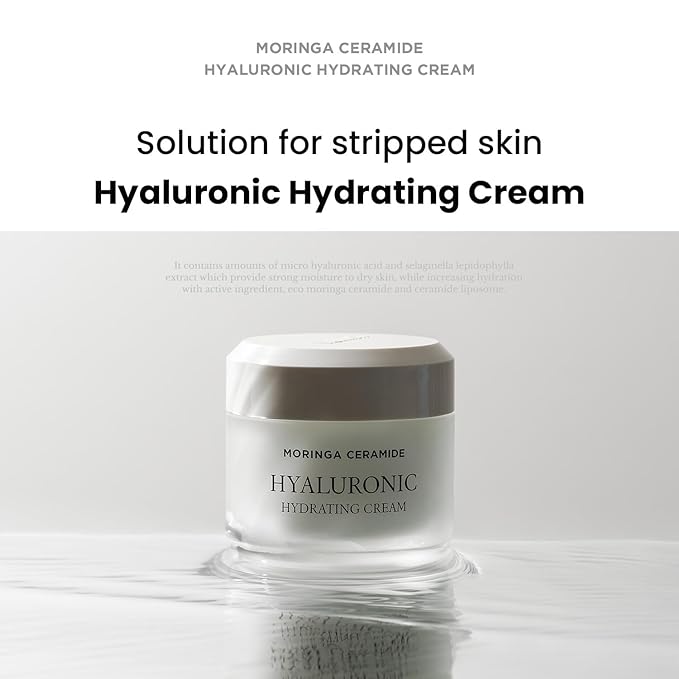 HEIMISH Moringa Ceramide Hyaluronic Hydrating Cream 50ml/1.69 fl.oz.