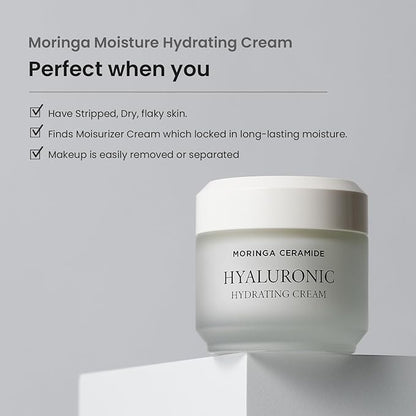 HEIMISH Moringa Ceramide Hyaluronic Hydrating Cream 50ml/1.69 fl.oz.