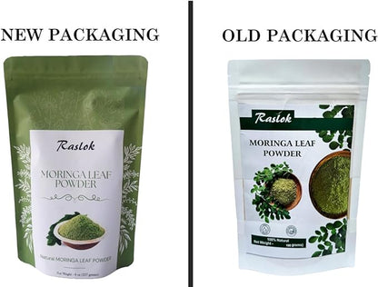 Moringa Powder | 100% Pure Moringa Leaf NO Stems | Moringa Olifera Powder (3.52 Oz)