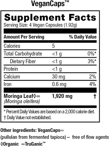 HEALTHFORCE SUPERFOODS Moringa Manna - 120 VeganCaps