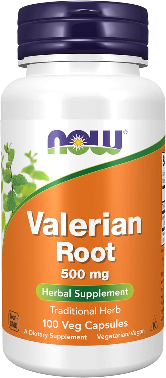 NOW Foods Valerian Root 500 mg,100 Count