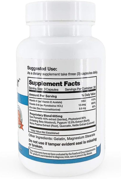 Prostate Support with Saw Palmetto - 3 Bottles