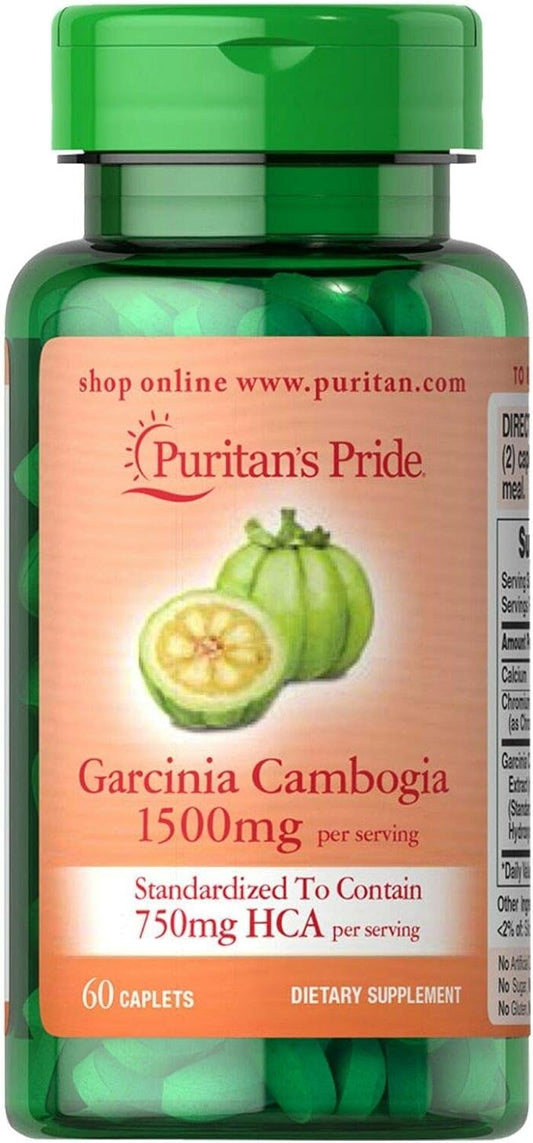 Puritan's Pride Garcinia Cambogia 750 mg-60 Caplets