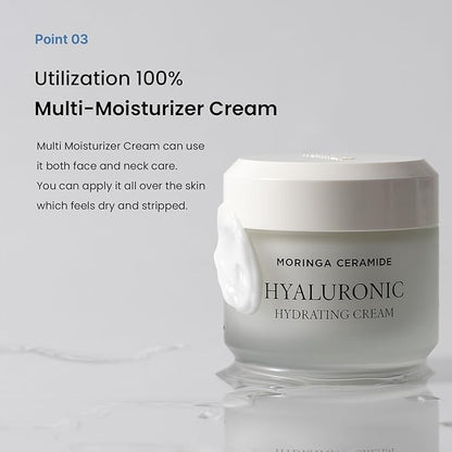 HEIMISH Moringa Ceramide Hyaluronic Hydrating Cream 50ml/1.69 fl.oz.