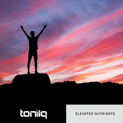 Toniiq 1600mg Resveratrol Blend - Ultra High Purity and 3rd Party Tested - with MCT Oil for Added Bioavailability - Optimal NAD Supplement