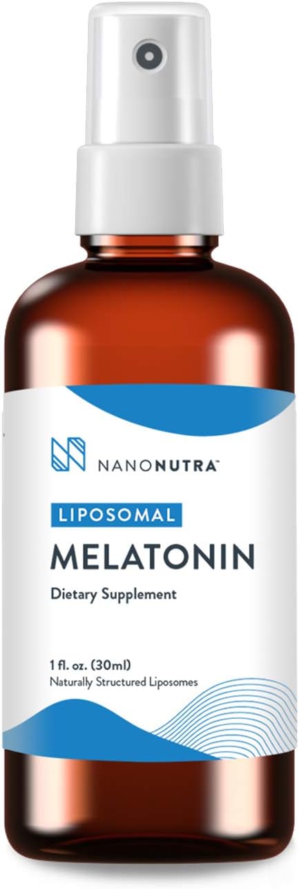 Liposomal Melatonin Spray - Sleep Support Supplement Bedtime Spray with 3mg Melatonin Per Serving, Fast-Acting Formula, Promotes Restful Sleep* - 30 mL