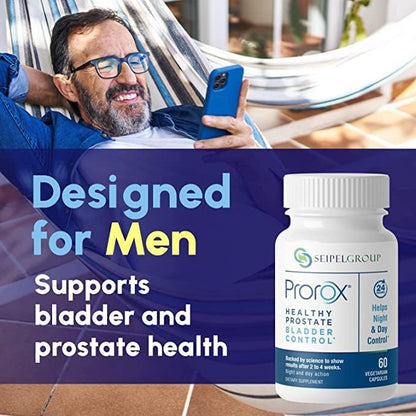 Healthy Prostate Bladder Control, Prostate Supplements for Men, Supports Healthy Prostate and Bladder Health, Contains Saw Palmetto, Reduces Urgency, 60 Vegetarian Capsules (180)