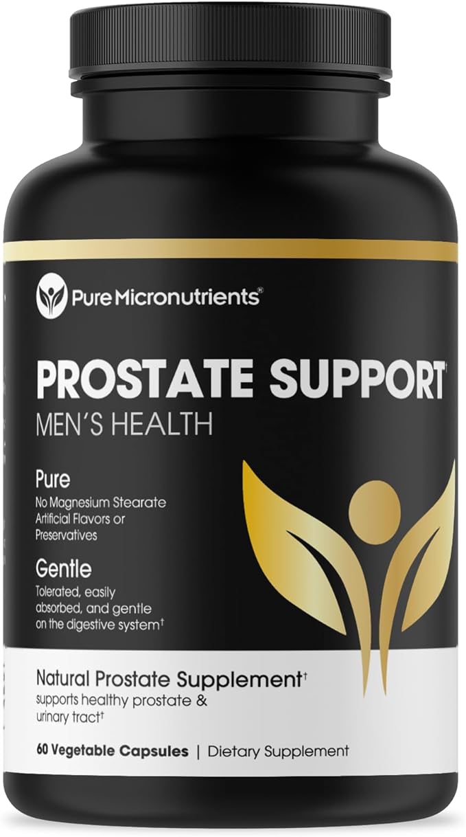 Pure Micronutrients Advanced Prostate Health Supplement - Saw Palmetto, Beta-Sitosterol, Stinging Nettle Root, & Lycopene - Bladder Control & Urinary Support Supplements for Men