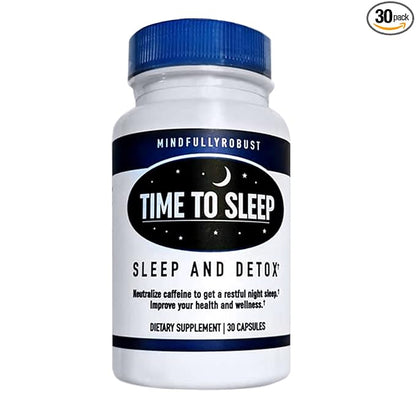 Natural Sleep Aid Low Melatonin - Caffeine Removal, Natural Sleep Aid for Adults primal sleep Non-Habit Forming Sleep Aid Live Better sleep support – Extra strength Full Night's Sleep, Time to Sleep