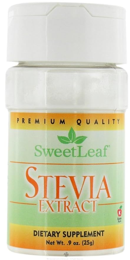 Sweetleaf Stevia Stevia Extract Pwdr White Sh