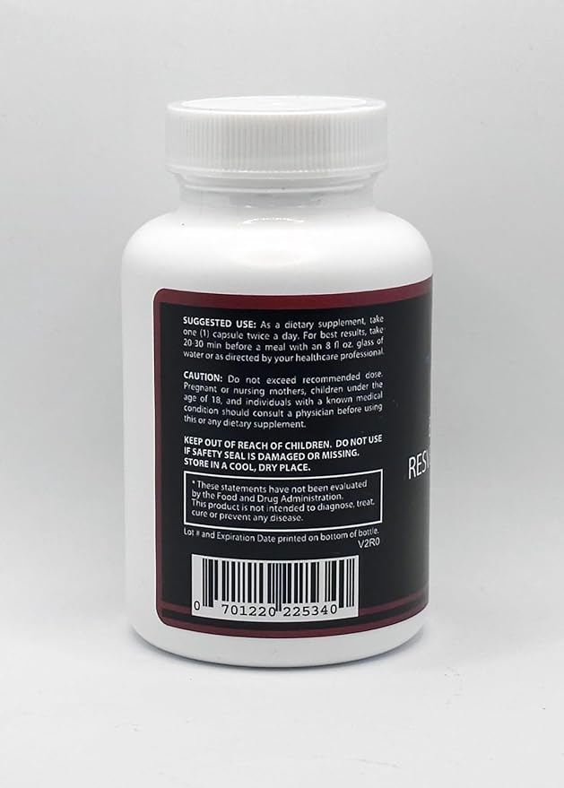 Elite Resveratrol 600 Complex Standardized Trans-Resveratrol