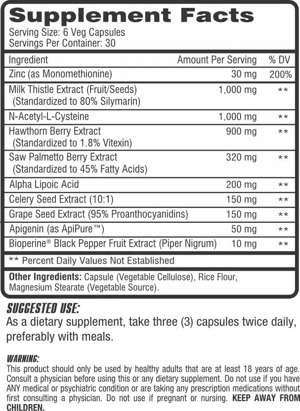 Cycle Assist by CEL: All-in-One On Cycle Support with Advanced Liver Assist and Organ Protection. 60 servings. Includes Milk Thistle, Saw Palmetto, and Hawthorne.