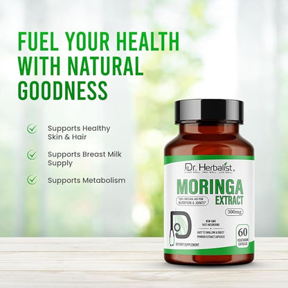 Moringa Extract 300mg 60 Capsules