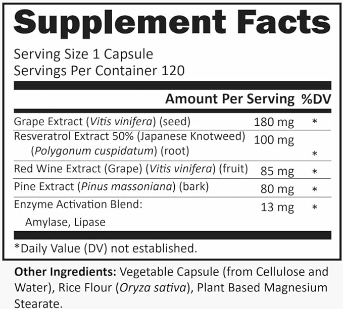 Resveratrol Complex, 120 caps.