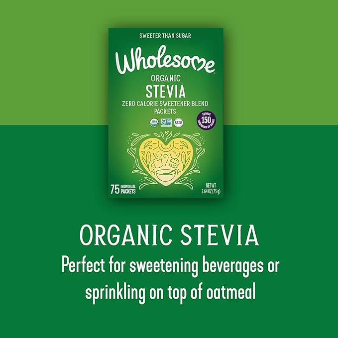 Wholesome! - Organic Stevia - 75 Packet(s)