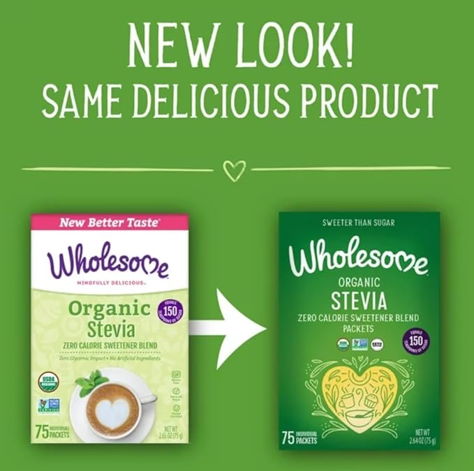 Wholesome! - Organic Stevia - 75 Packet(s)