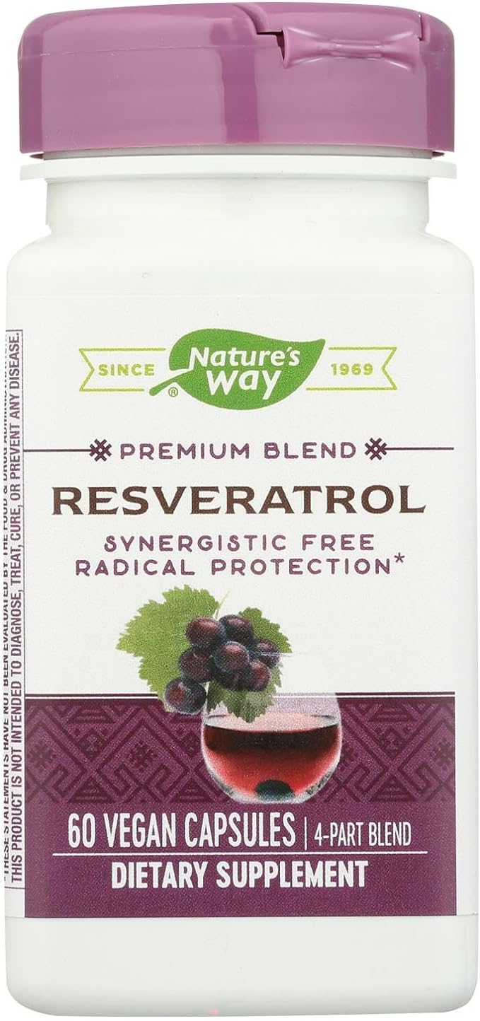 Resveratrol Nature's Way 60 VCaps