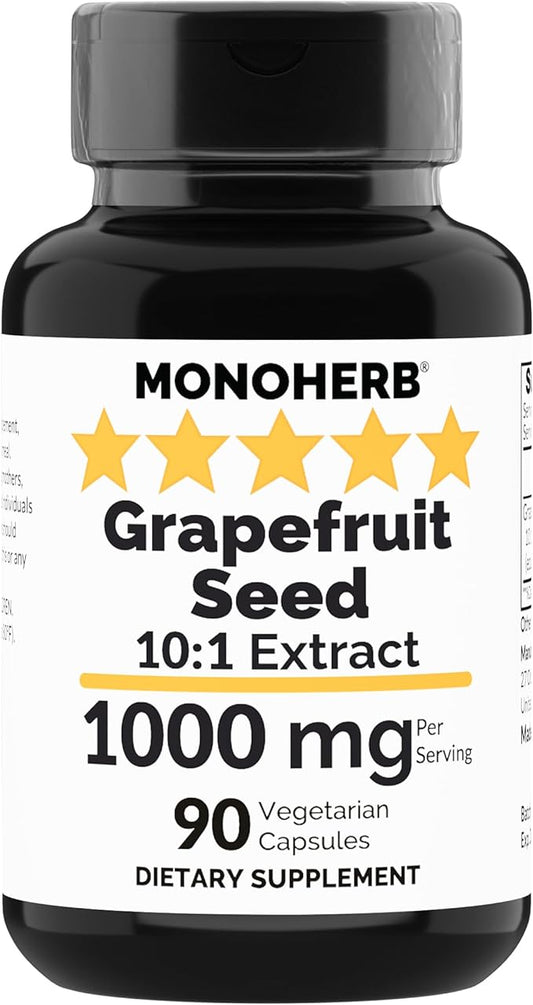 Grapefruit Seed Extract 1000 mg - 90 Vegetarian Capsules