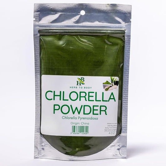 Chlorella Powder | Chlorella Pyrenoidosa | Wildcrafted | 4oz