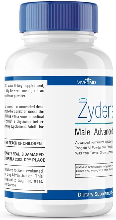 Zydenafil Pills for Men Advanced Formula - Zydenafil Male Pills - Zydenafil 1200mg for Maximum Strength with Tongkat Ali, Saw Palmetto, Horny Goat Weed Reviews (60 Capsules)