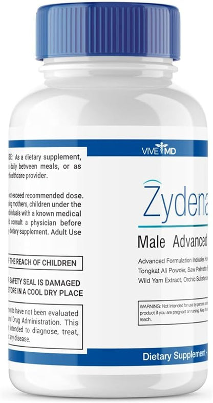 Zydenafil Pills for Men Advanced Formula - Zydenafil Male Pills - Zydenafil 1200mg for Maximum Strength with Tongkat Ali, Saw Palmetto, Horny Goat Weed Reviews (60 Capsules)