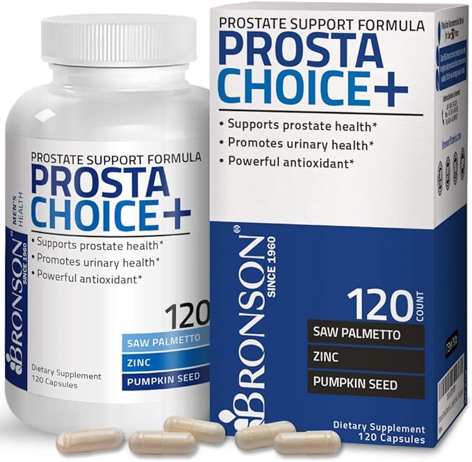 Bronson Prostate Health Support Supplement 120 Capsules