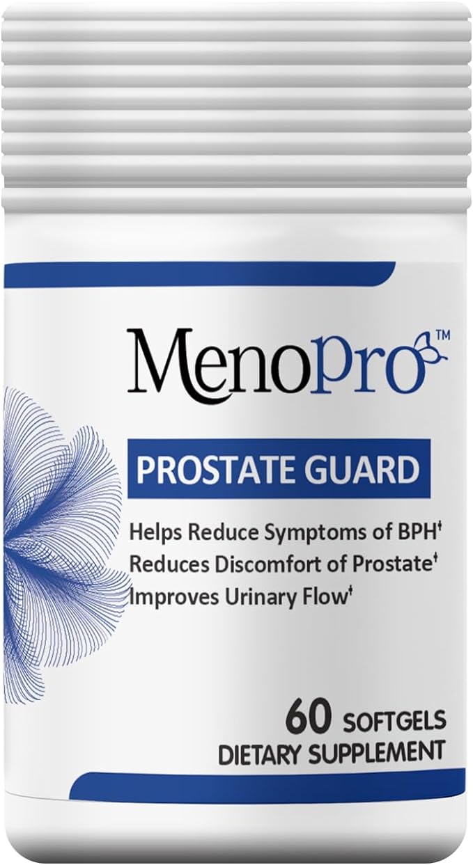 Prostate Guard Softgels, Urinary Health, Boswellia Extract, Saw Palmetto Extract, Pygeum Bark，Plant Sterol Esters，Lycopene, Boron, 60 Day Supply - 60 ct