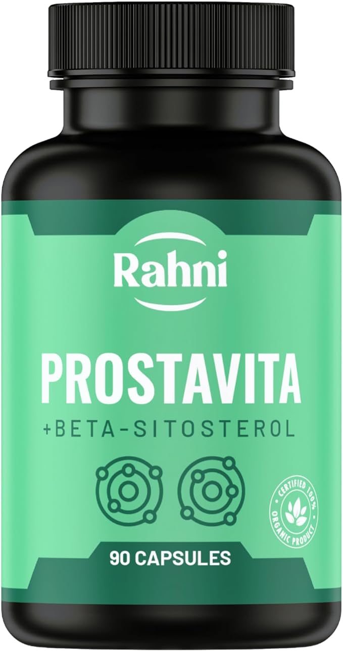 Prostavita | Prostate Supplement for Men | Saw Palmetto | Beta-Sitosterol 25mg | Supports Urinary Health and Prostate Function | Pumpkin Seed Extract | 90 Capsules