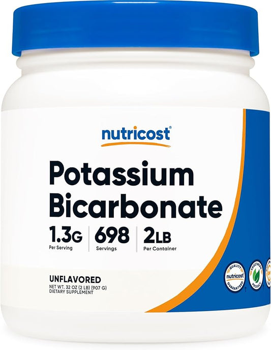 Nutricost Potassium Bicarbonate Powder 2 LB - Gluten Free, Non-GMO