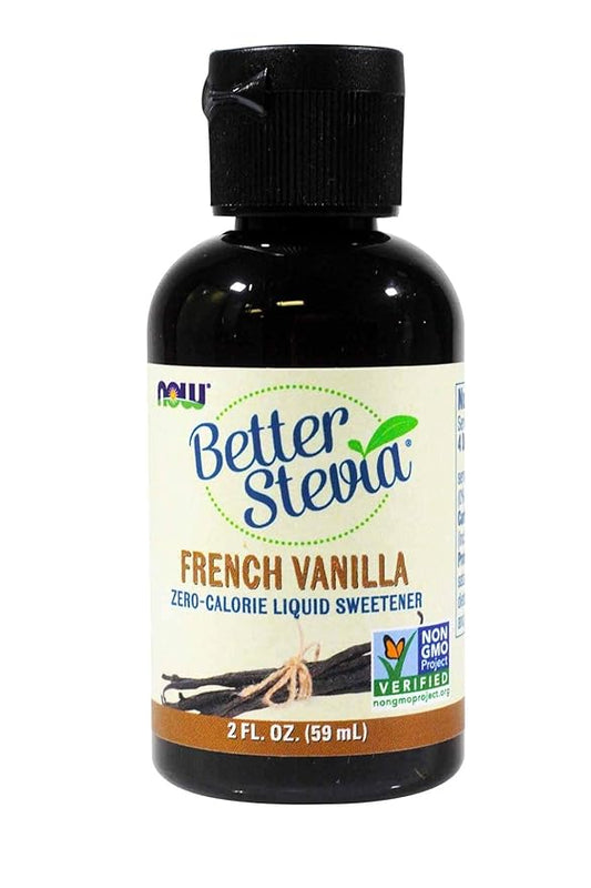 French Vanilla Stevia Liquid Now Foods 2 oz Liquid