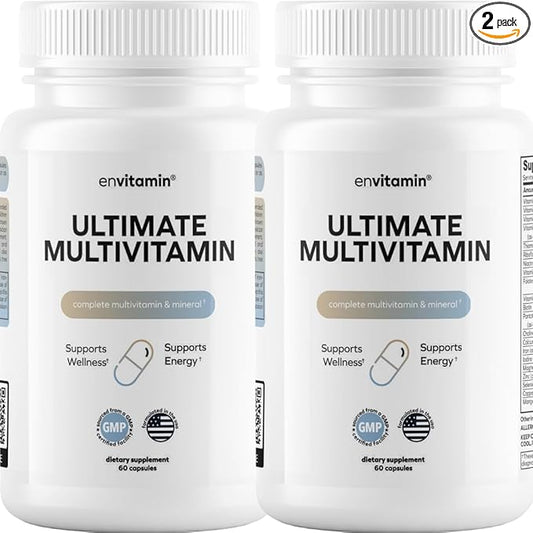 Ultimate Multivitamin Multimineral and Superfood with 42 Fruit and Vegetable Blend, 60 count