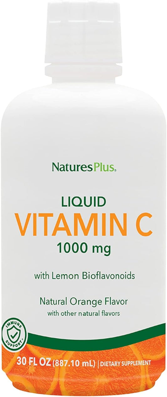 Natures Plus Vitamin C 1000 Mg Liquid Orange, 30 FZ