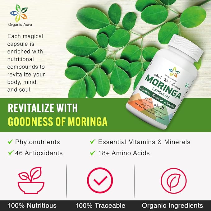 Moringa Capsule 120 Veg.