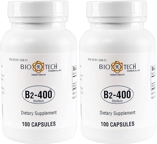 Biotech Pharmacal B2-400 Riboflavin 100 x 2