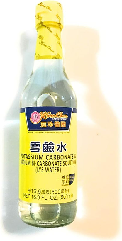 Potassium Carbonate & Sodium Bi-Carbonate Solution (Lye Water) 16.9 Fl Oz雪鹼水