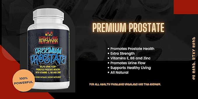 Urbalabs Premium Prostate Supplements Prostate Formula Saw Palmetto Natural Prostate Health Reduce Prostate Inflammation Urinary Tract Support Pumpkin Seed Maximum Strength