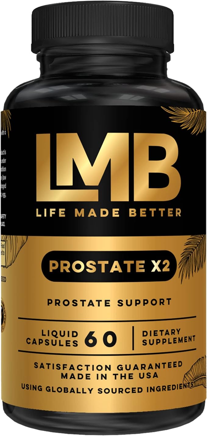 Prostate Wellness Advanced Formula - Featuring Plant Sterol Complex, Saw Palmetto, Pumpkin Seed Oil & Boron - Made in The USA - Natural Prostate Health Support for Men