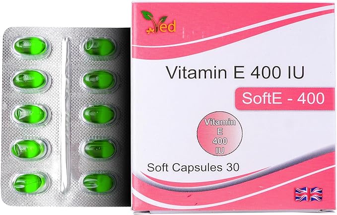 Ved Vitamin-E 400 IU SOFTGEL Capsule (15X2)