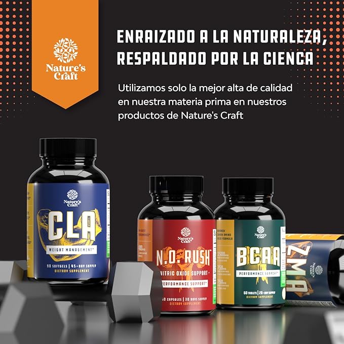 Aumento de Fuerza de Testosterona para Hombres – Suplemento Natural de Testosterona para Hombres con extracto de Hierba de Cabra en Celo, Raíz de Maca, Longjack y extracto de Saw Palmetto para el