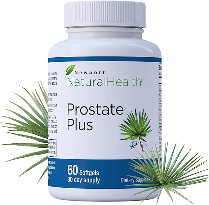 Prostate Plus: Saw Palmetto Prostate Formula, Lycopene, Reishi Mushroom, Prostate Supplement for Prostate Health, Men’s Health, Better Sleep, Urinary Control, Best Prostate Supplements for Men