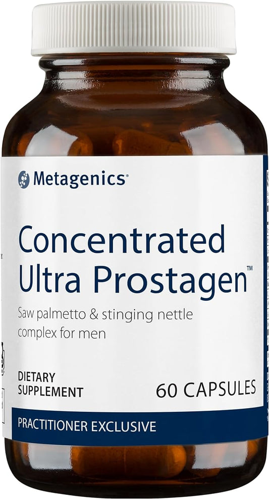 Metagenics Concentrated Ultra Prostagen - with Saw Palmetto, Stinging Nettle & More - for Urinary Tract Health & Prostate Function* - for Men's Health - 60 Capsules