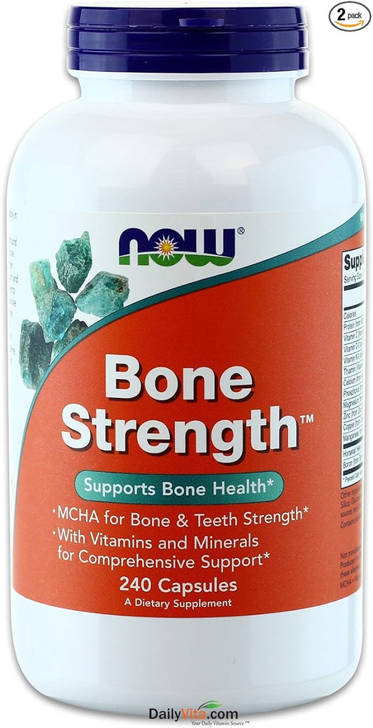 Now Foods - Bone Strength, 240 Capsules, Pack of 2